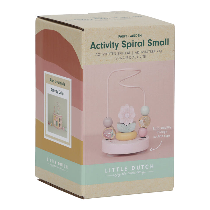 Little Dutch - Wooden Activity Spiral Small - Flower Fairy Garden