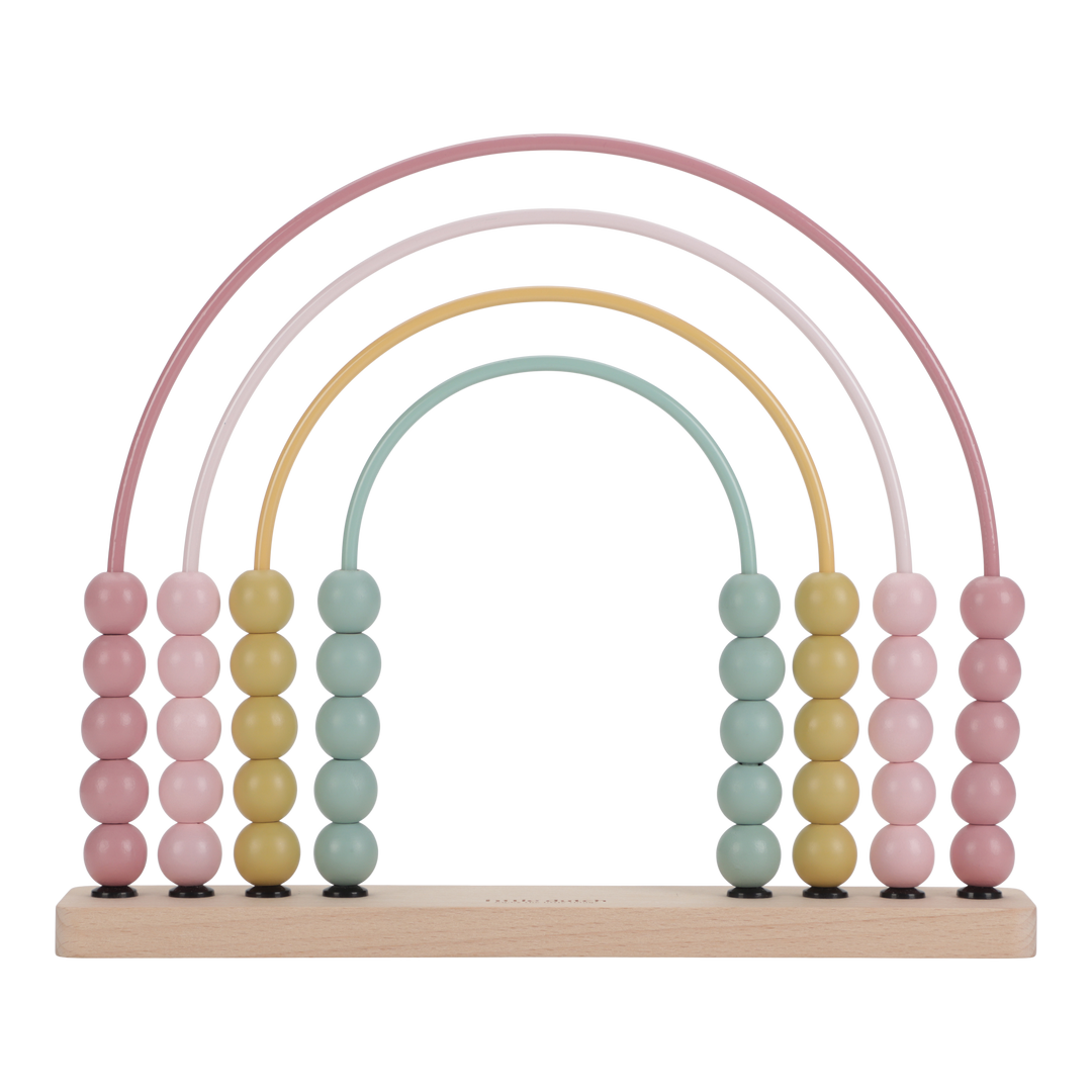 Little Dutch - Wooden Abacus Rainbow - Fairy Garden