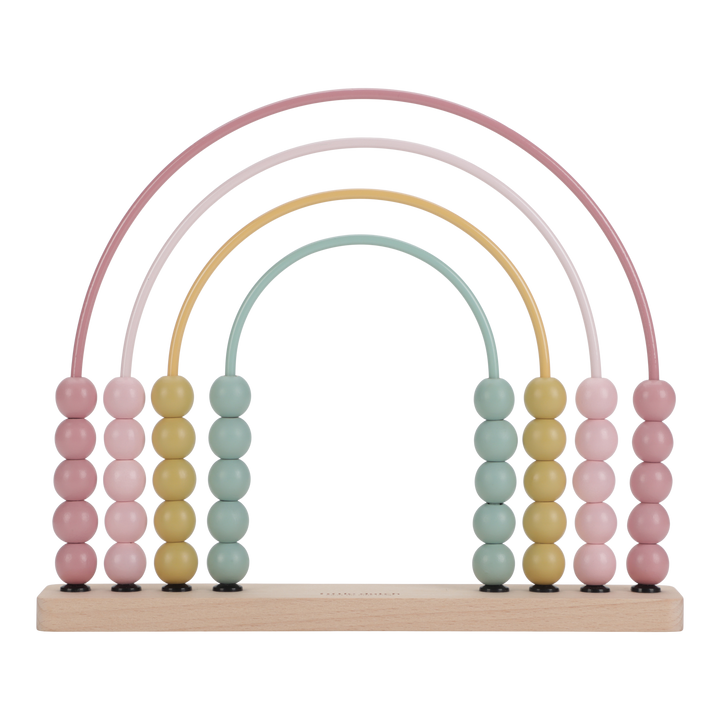 Little Dutch - Wooden Abacus Rainbow - Fairy Garden - Mabel & Fox