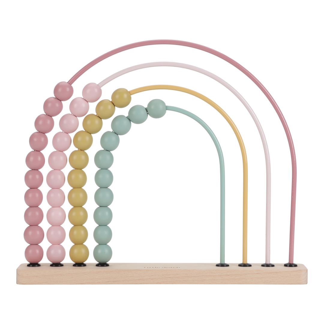 Little Dutch - Wooden Abacus Rainbow - Fairy Garden