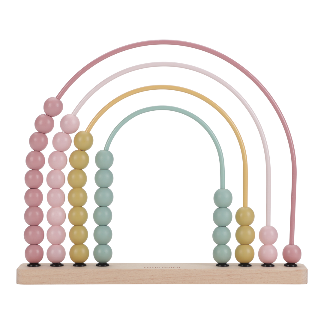 Little Dutch - Wooden Abacus Rainbow - Fairy Garden - Mabel & Fox