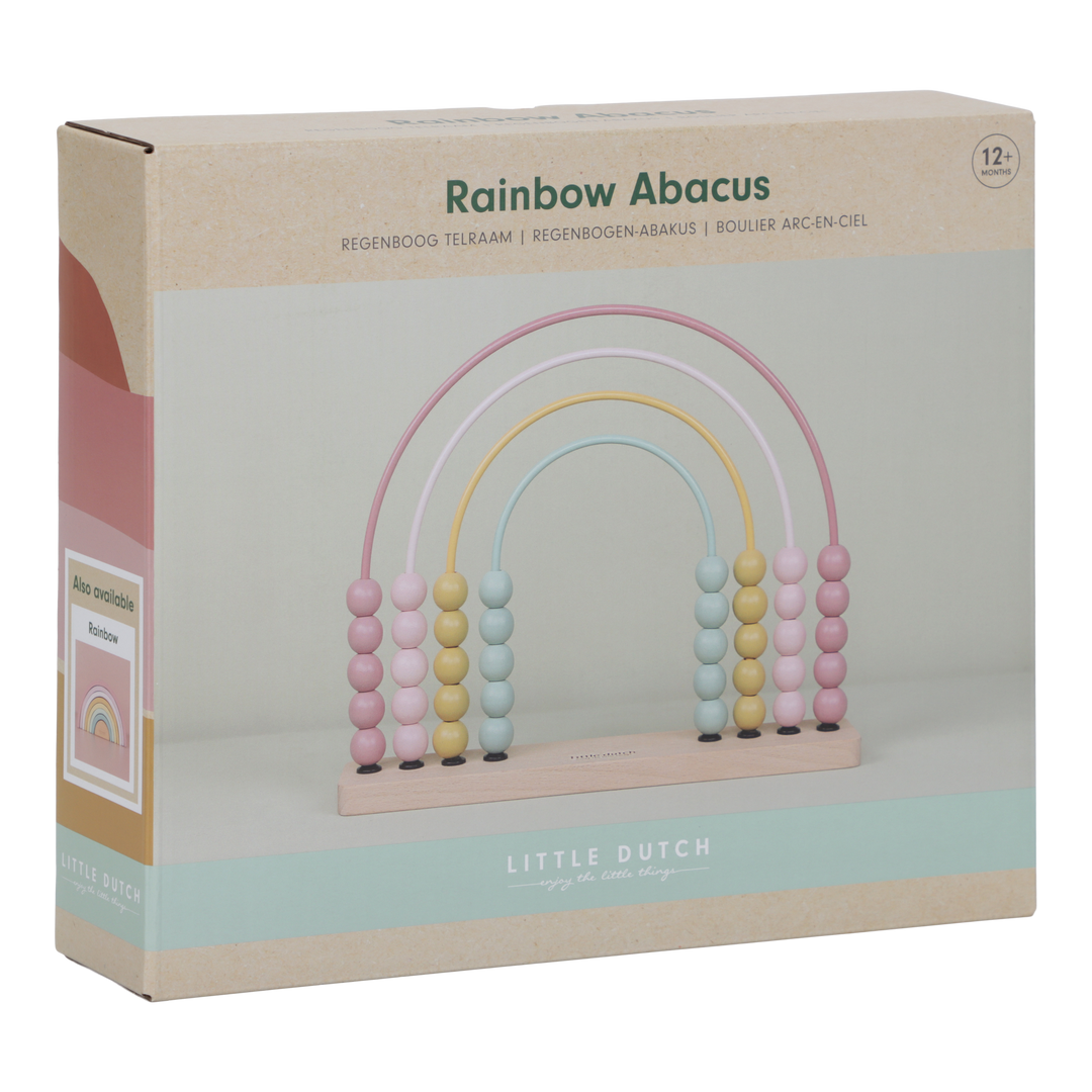 Little Dutch - Wooden Abacus Rainbow - Fairy Garden