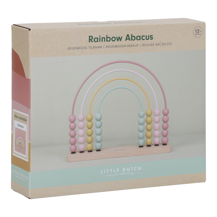 Little Dutch - Wooden Abacus Rainbow - Fairy Garden