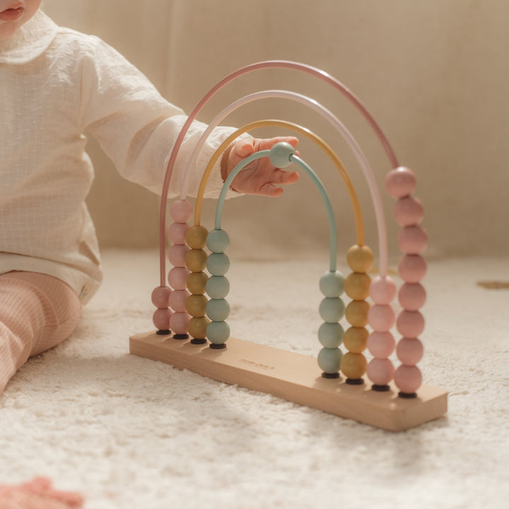 Little Dutch - Wooden Abacus Rainbow - Fairy Garden - Mabel & Fox