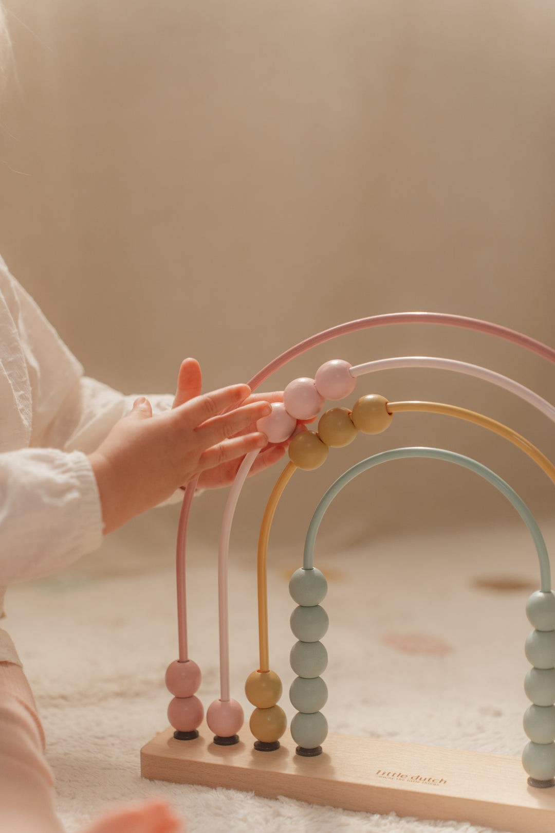 Little Dutch - Wooden Abacus Rainbow - Fairy Garden