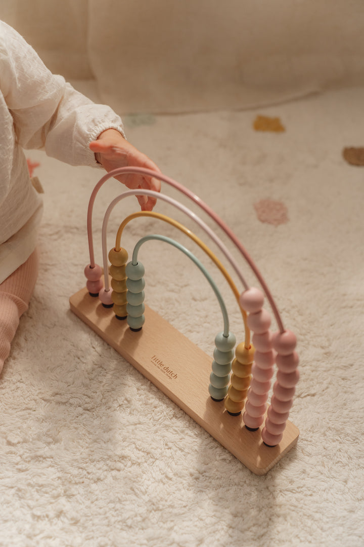 Little Dutch - Wooden Abacus Rainbow - Fairy Garden