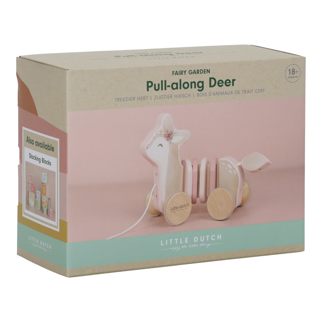 Little Dutch - Pull Along - Wiggle Deer - Fairy Garden