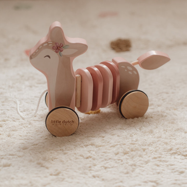 Little Dutch - Pull Along - Wiggle Deer - Fairy Garden