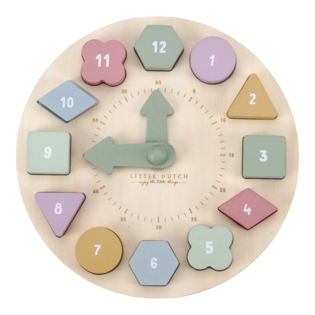 Little Dutch - Puzzle Clock - Little Farm - Mabel & Fox