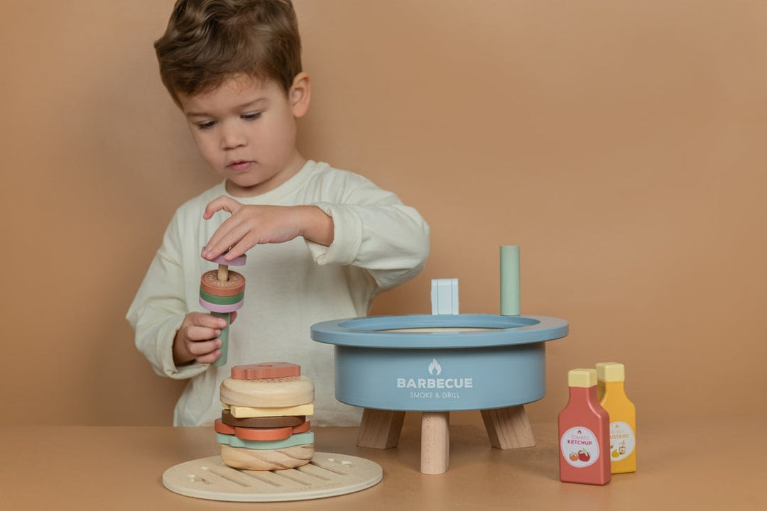 Little Dutch - Barbecue Toy Set