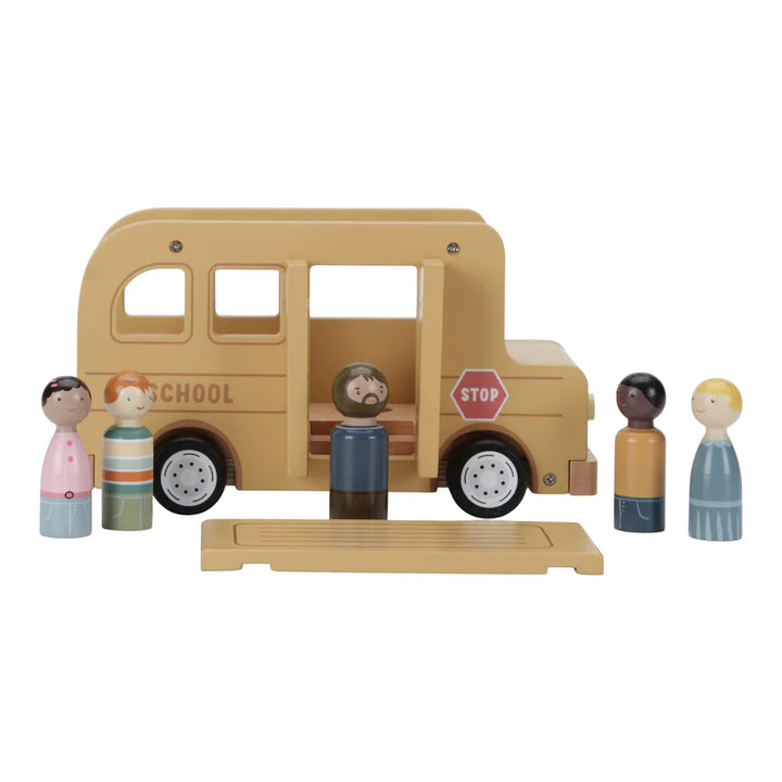 Little Dutch - School Bus with Figures