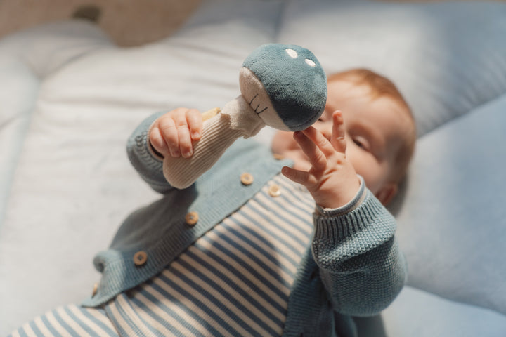 Little Dutch - Mushroom Rattle Toy - Forest Friends