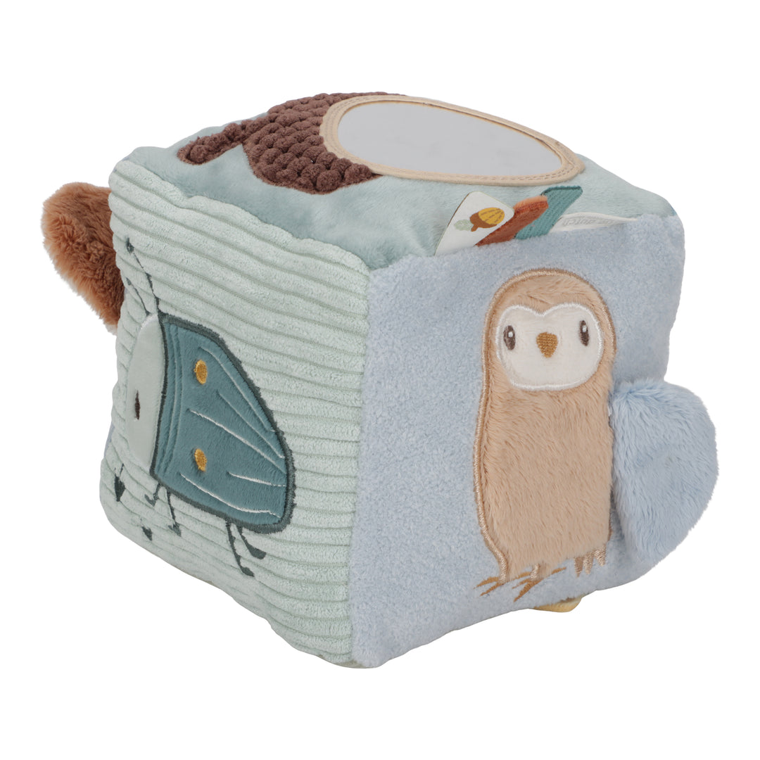 Little Dutch - Soft Activity Cube - Forest Friends - Mabel & Fox