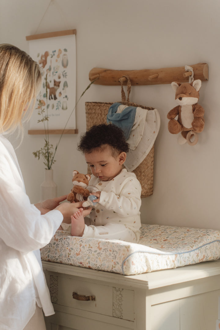 Little Dutch - Ring Rattle - Fox Forest Friends - Mabel & Fox