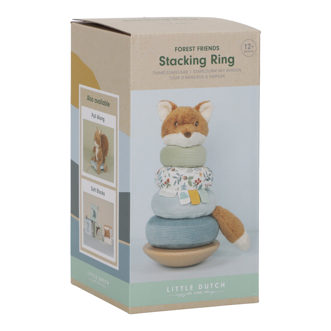 Little Dutch - Soft Rocking Ring Stacker - Forest Friends