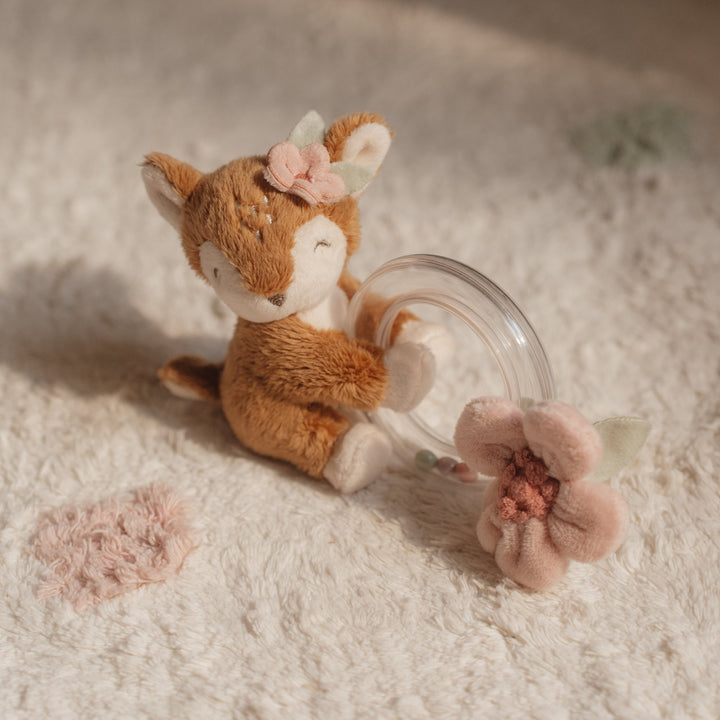 Little Dutch - Ring Rattle - Deer Fairy Garden - Mabel & Fox