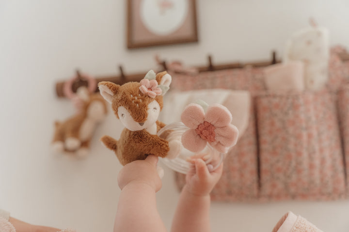 Little Dutch - Ring Rattle - Deer Fairy Garden - Mabel & Fox