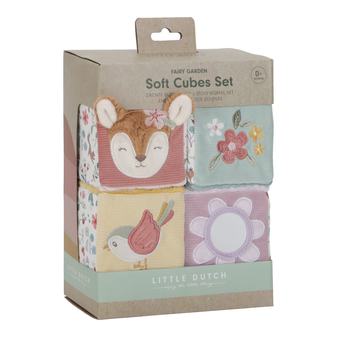 Little Dutch - 4 Soft Blocks - Fairy Garden - Mabel & Fox