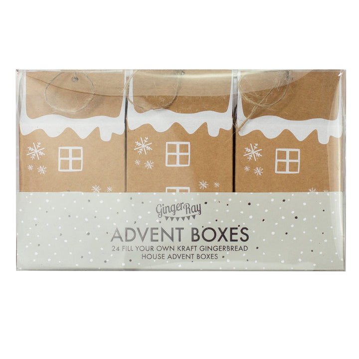 Ginger Ray - Gingerbread House Make Your Own Advent Calendar