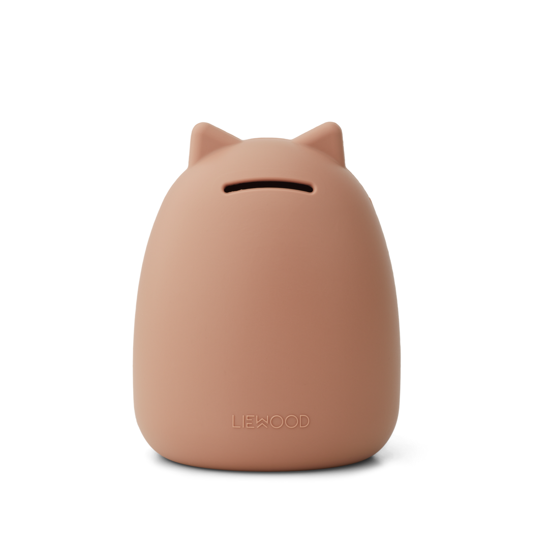 Liewood - Palma Money Bank - Cat Dark Rose