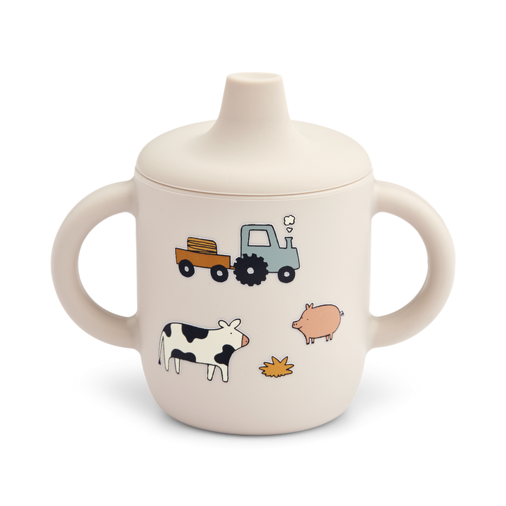 Liewood - Neil Sippy Cup - Farm / Sandy