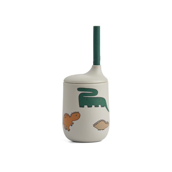 Liewood - Ellis Sippy Cup - Dinosaur / Mist