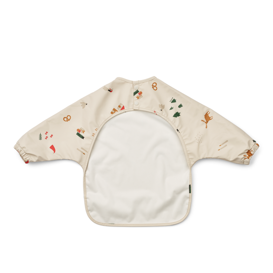 Liewood - Merle Cape Bib - Holiday / Sandy