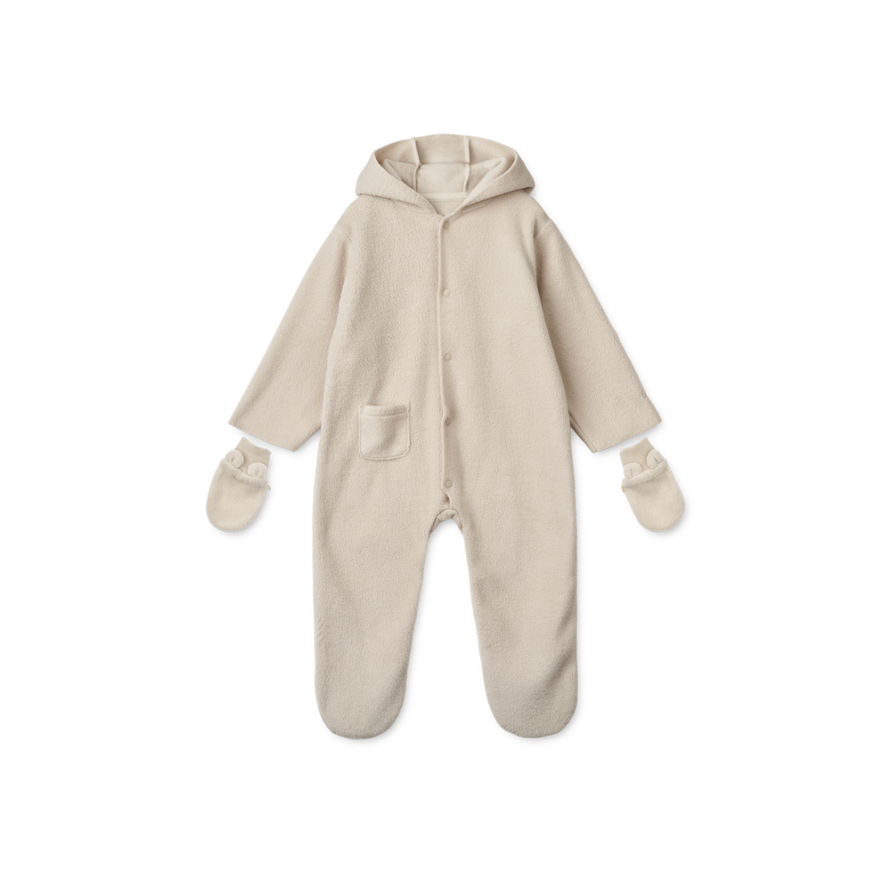 Liewood - Magnolia Baby Jumpsuit - Silver Lining - Mabel & Fox