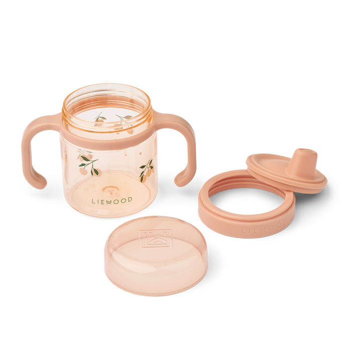 Liewood - Kylo Tritan Sippy Cup - Peach / Sea Shell - Mabel & Fox