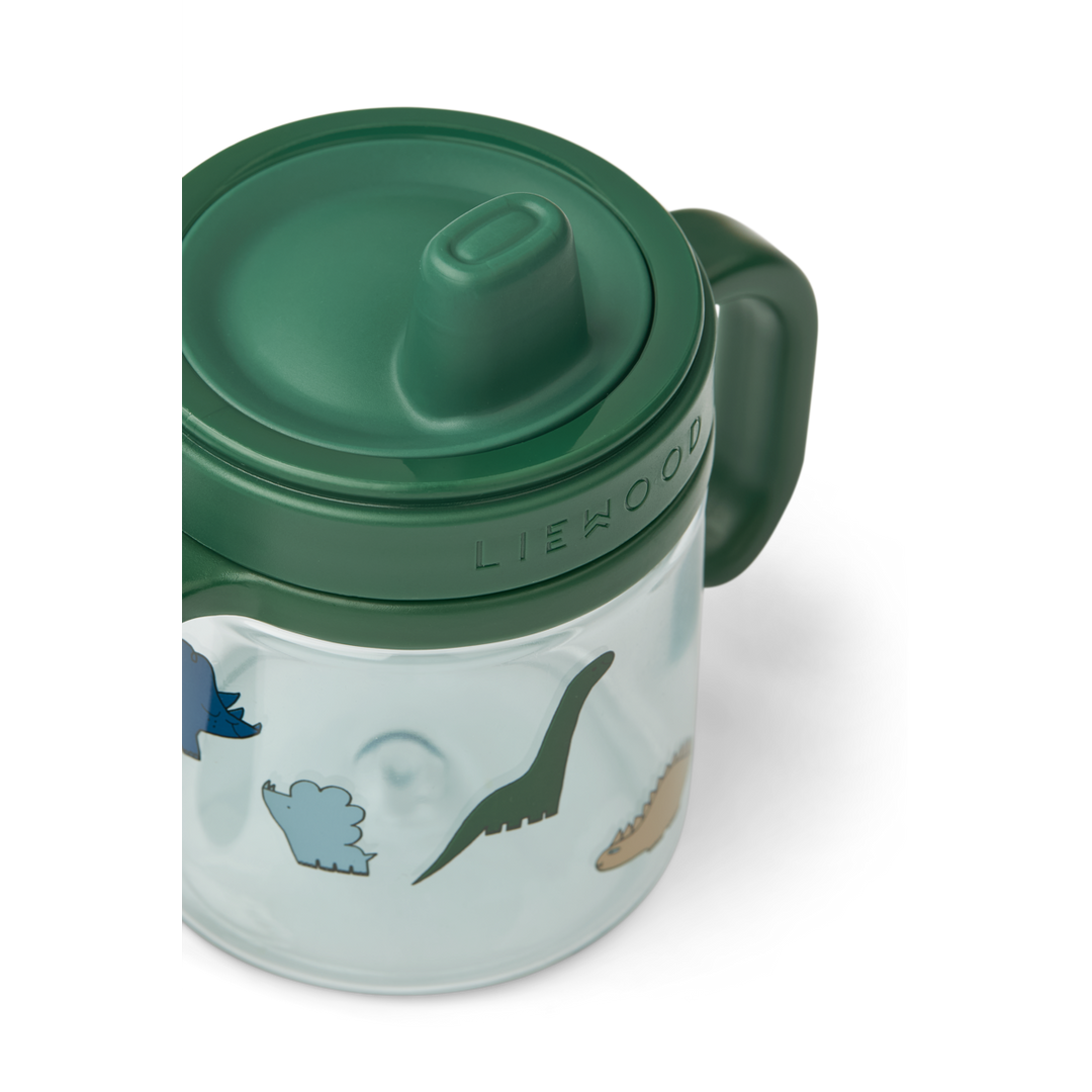 Liewood - Kylo Tritan Sippy Cup - Dinosaurs / Mist