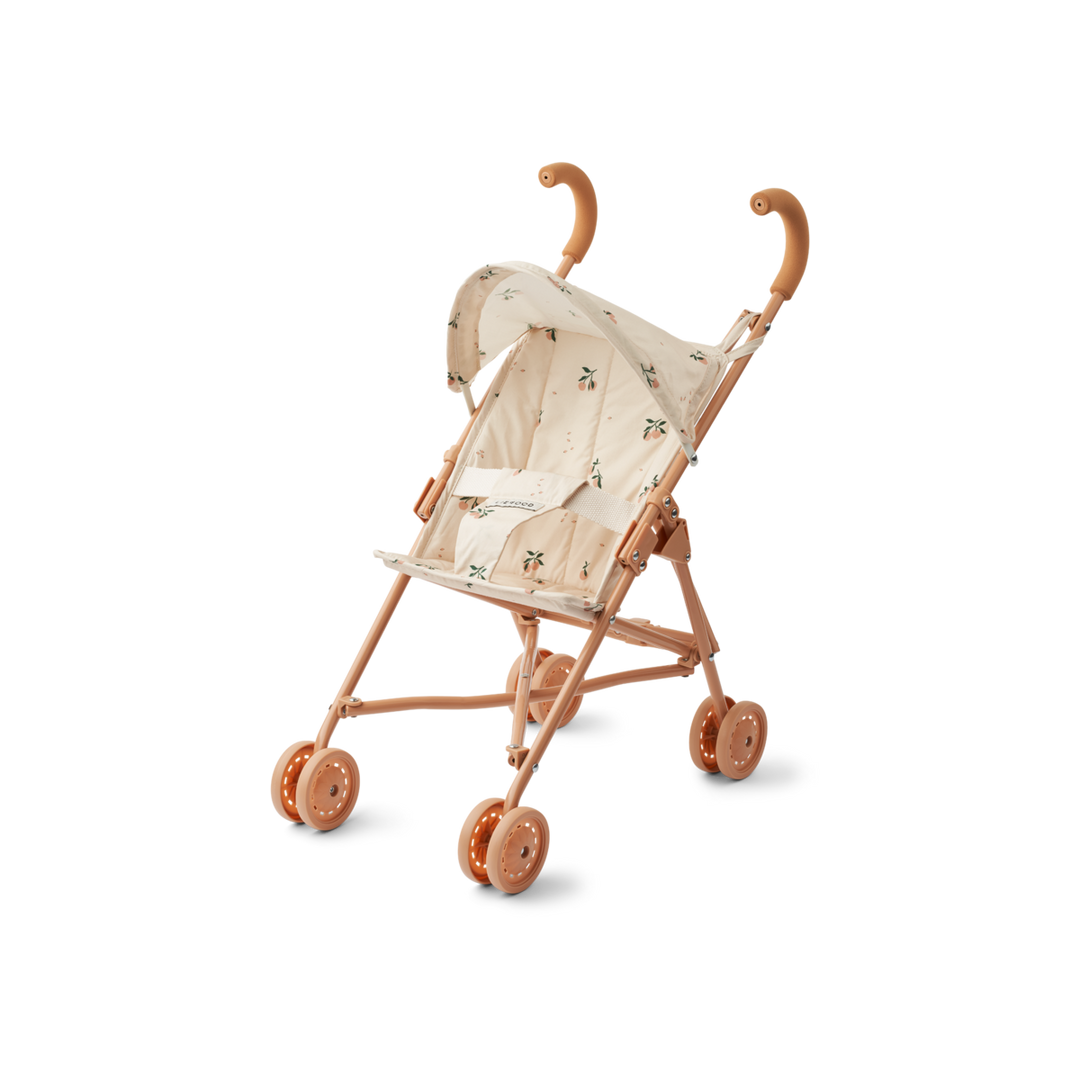 Liewood - Elsie Doll Stroller - Peach / Sea Shell