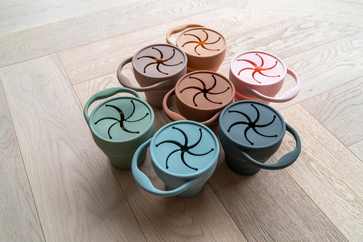 Mabel & Fox - Silicone Tableware - Snack Cup - Sage