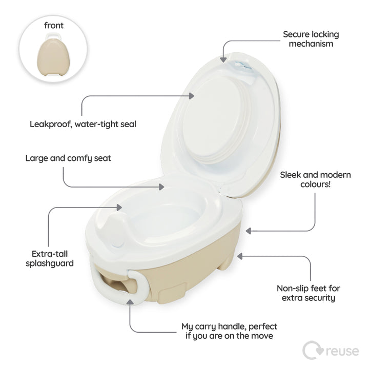 My Carry Potty - Natural Beige