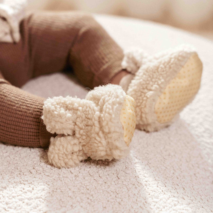 Little Dutch - Teddy Booties - Sand