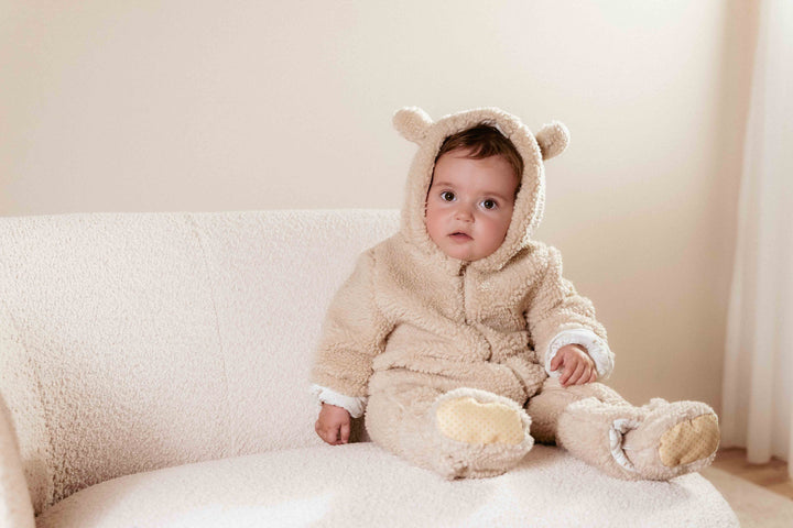 Little Dutch - Teddy Booties - Sand