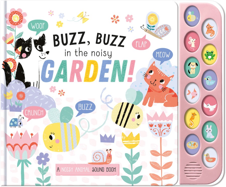 12 Button Sound Book - Playtime Pals Garden