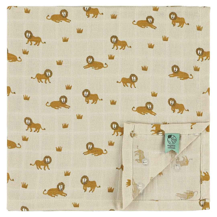 Trixie- Muslin Cloths 3-Pack Mix - 55x55cm - Lively Lion