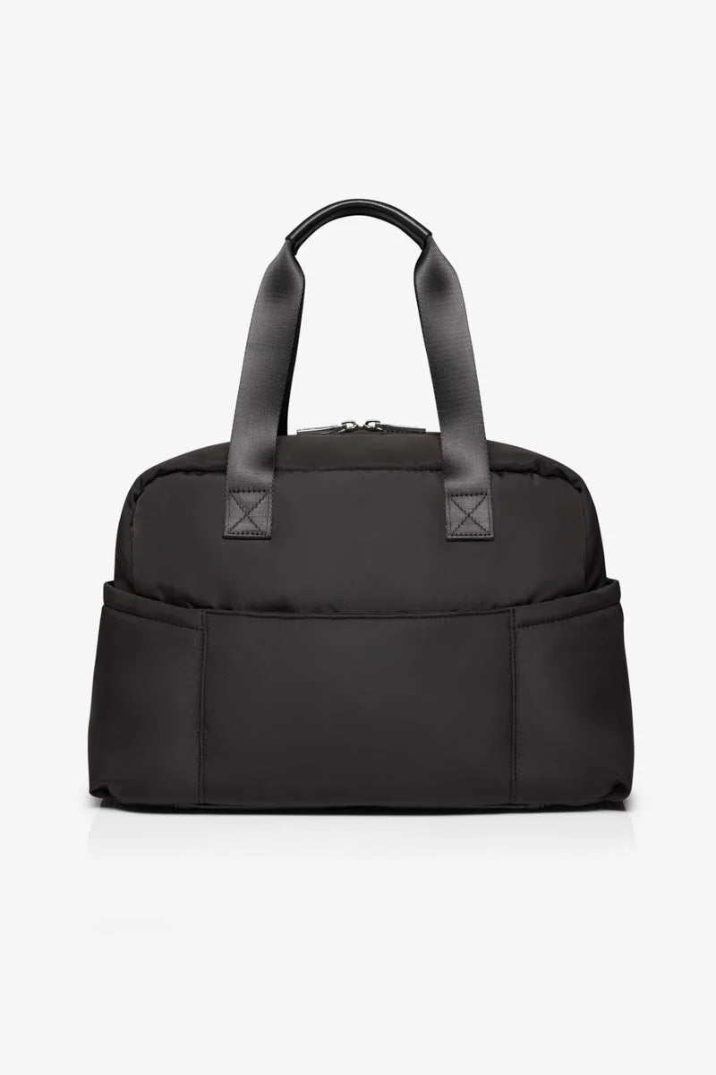 Tiba + Marl - Phoenix Eco Holdall Changing Bag - Black - Mabel & Fox