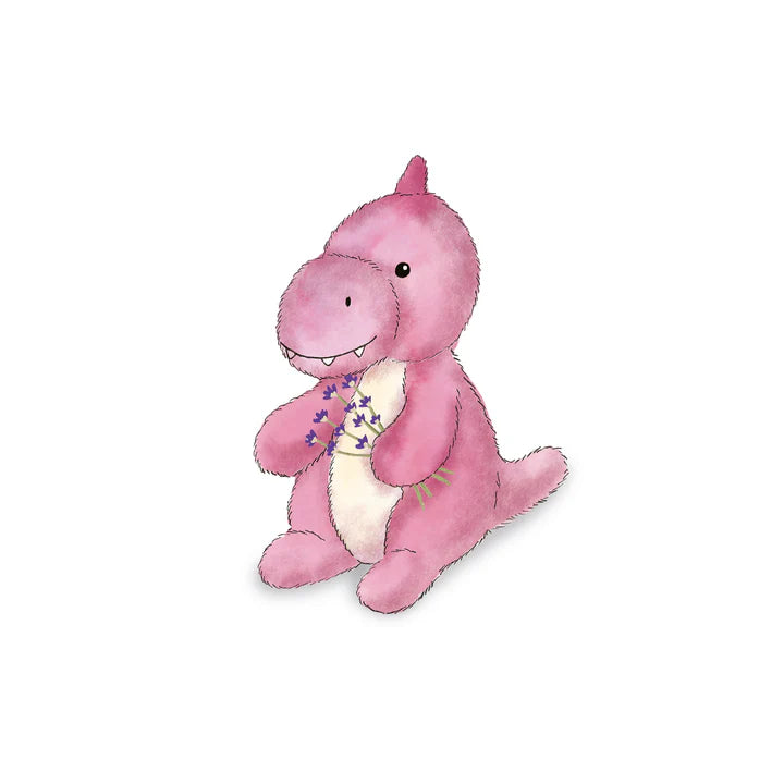 Warmies - Plush Pink Baby Dinosaur