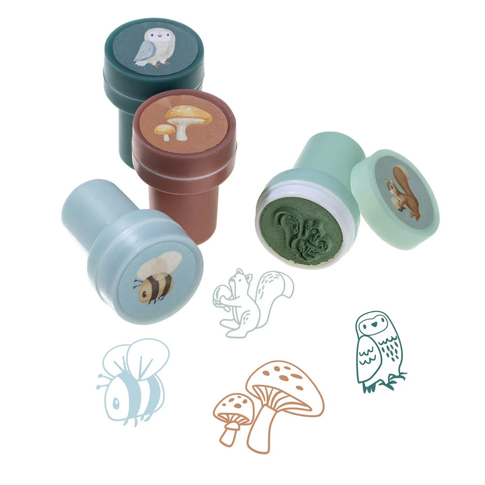 Little Dutch - Self Inking Stamps - Forest Friends