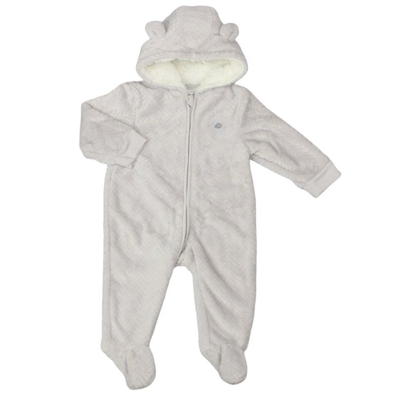 Mabel & Fox - Pramsuit - Grey Elephant