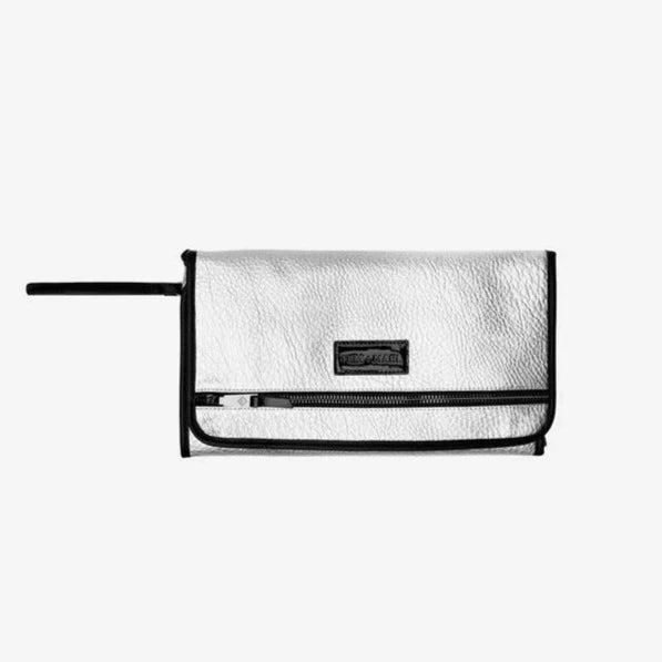 Tiba + Marl - Etta Changing Clutch - Silver