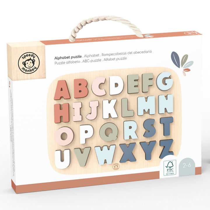 Speedy Monkey - Alphabet Puzzle