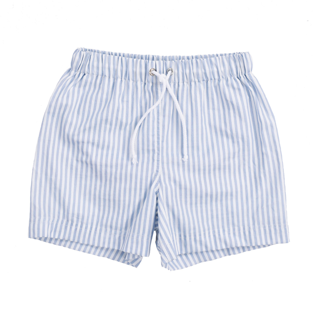 Swim Essentials - UV Swim Boxers - Light Blue Stripe