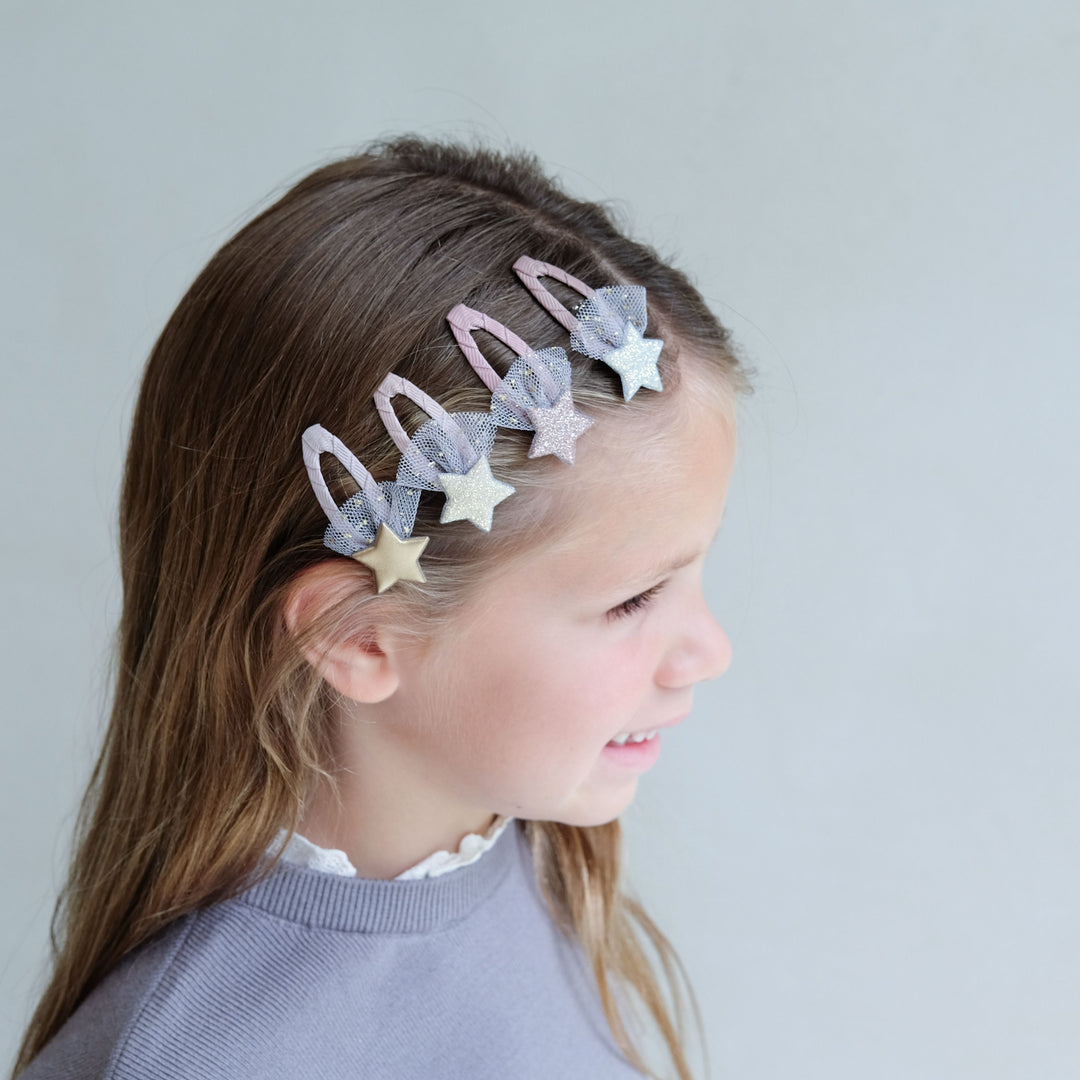 Mimi & Lula - Clic Clac Hair Clips - Ballet Star (4 Pack)