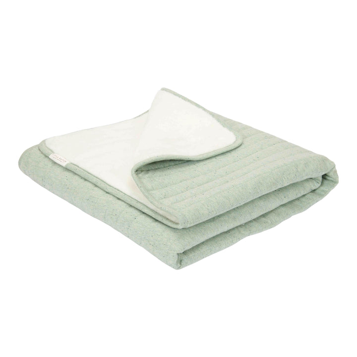 Little Dutch - Bassinet Blanket - Pure Sage