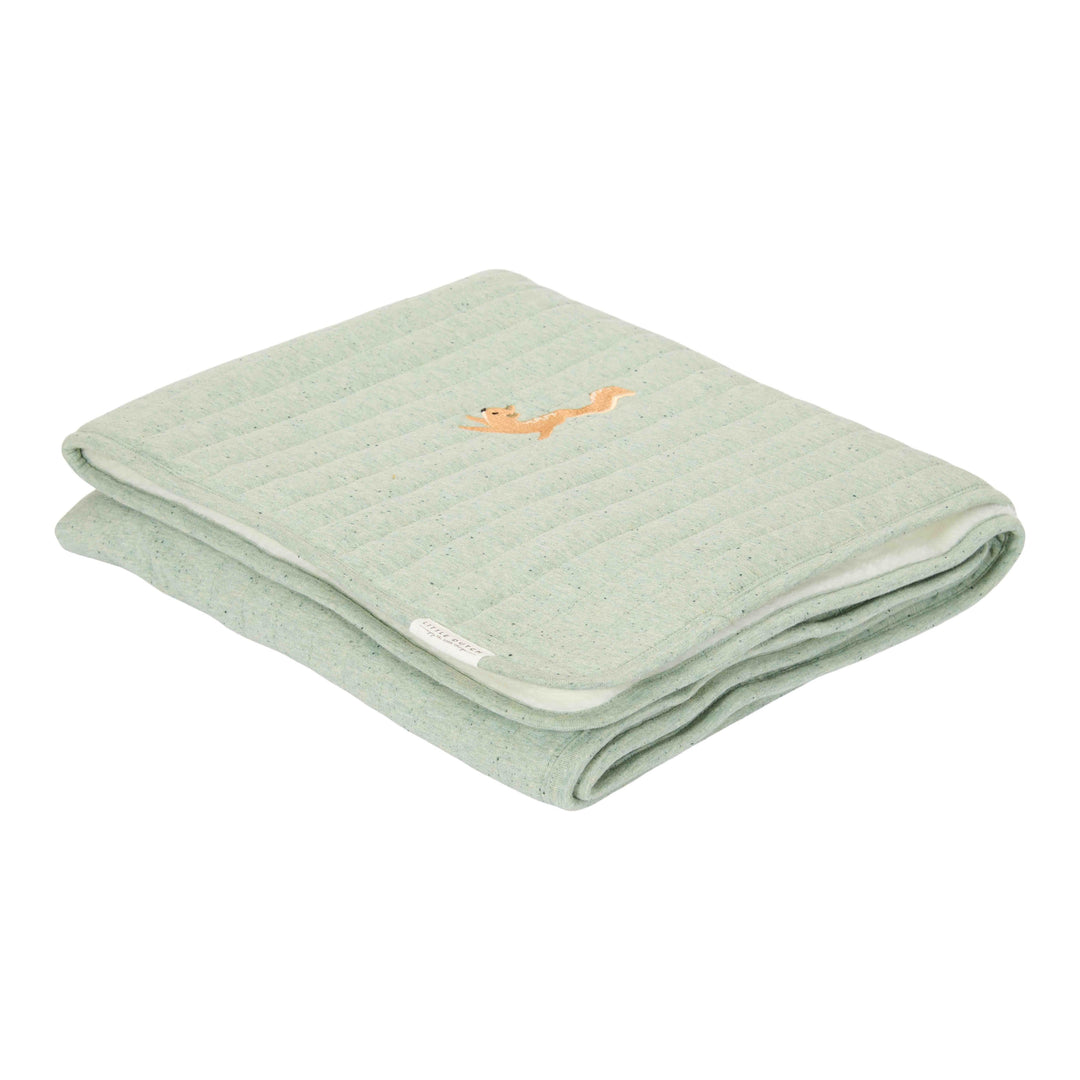 Little Dutch - Bassinet Blanket - Pure Sage