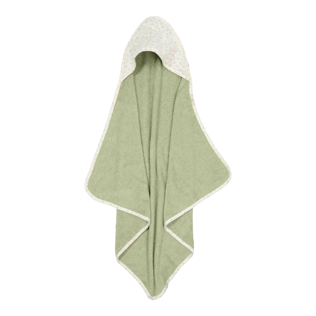 Little Dutch - Hooded Towel - Blueberry Leaves 75 x 75cm