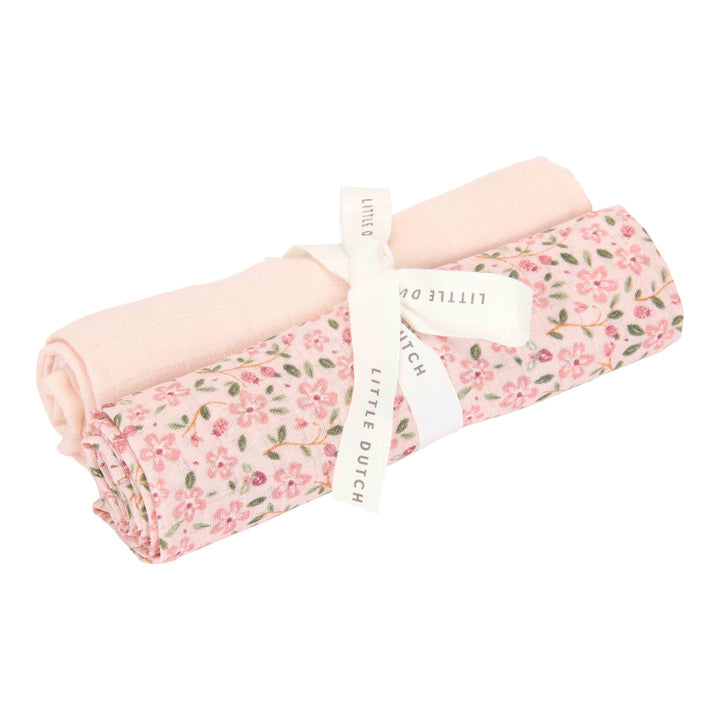 Little Dutch -  Swaddle - Fairy Floral & Blossom (70x70cm)