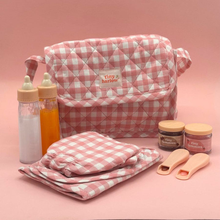 Tiny Harlow - Essentials Gift Pack- Pink Gingham